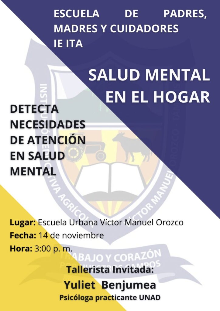 Última escuela de padres del año 2024. No te la pierdas.